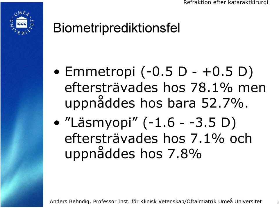 1% men uppnåddes hos bara 52.7%.