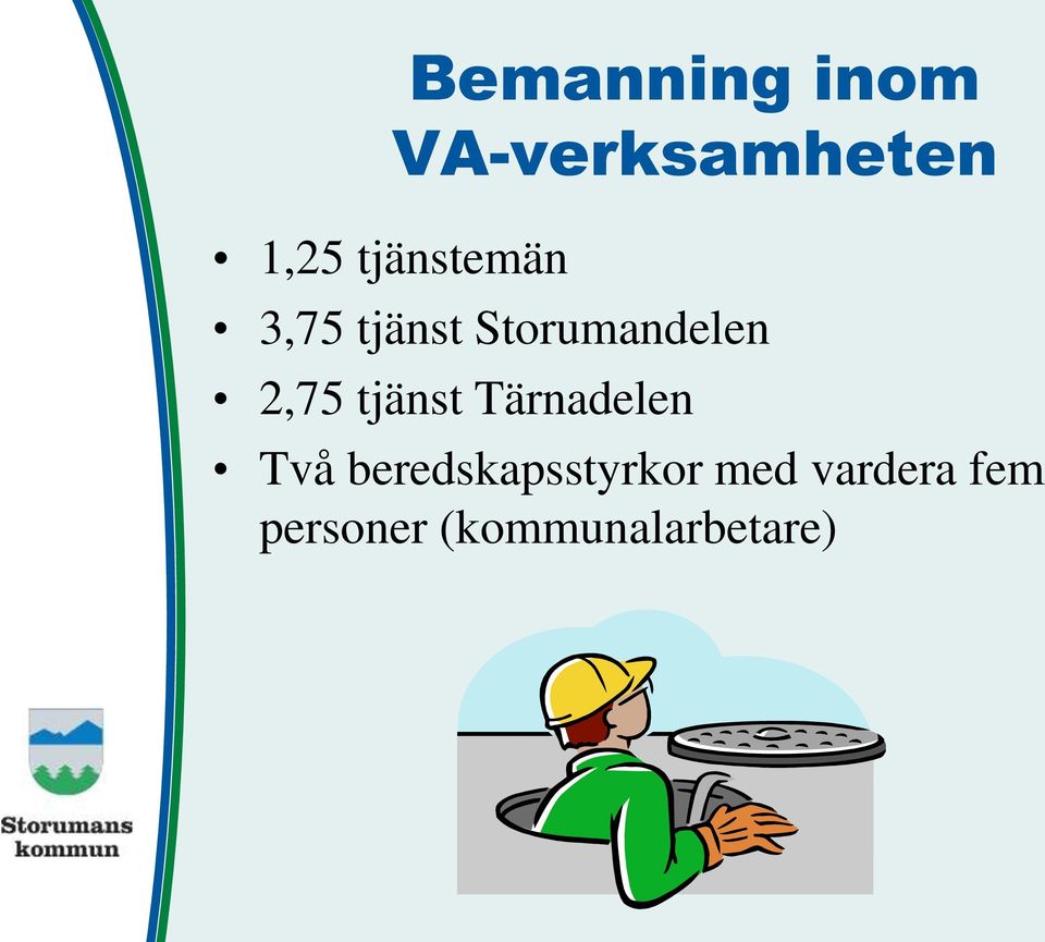 Storumandelen 2,75 tjänst Tärnadelen Två