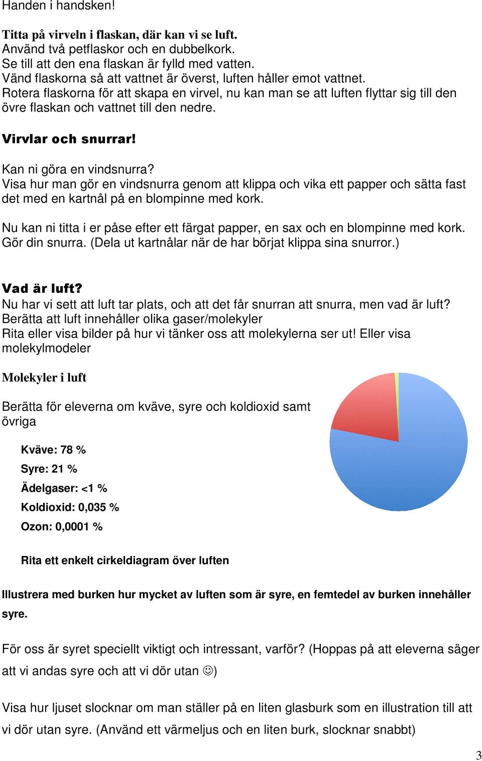 Virvlar och snurrar! Kan ni göra en vindsnurra? Visa hur man gör en vindsnurra genom att klippa och vika ett papper och sätta fast det med en kartnål på en blompinne med kork.