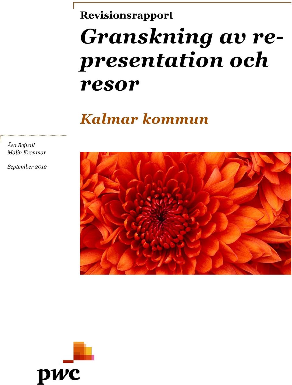 Kalmar kommun Åsa Bejvall