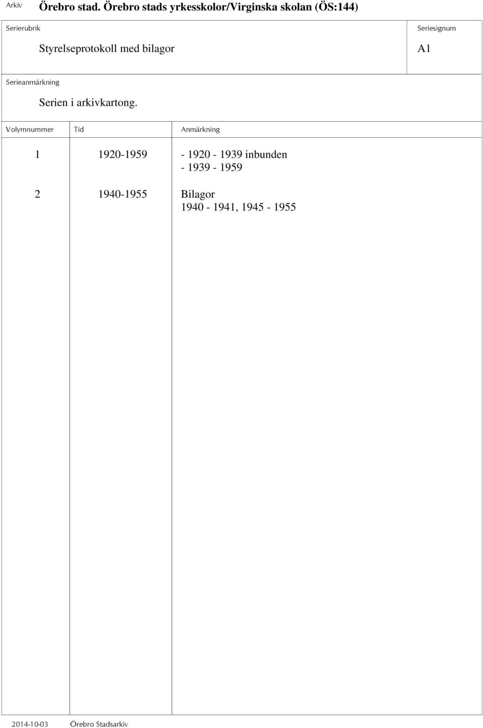1 1920-1959 - 1920-1939 inbunden -