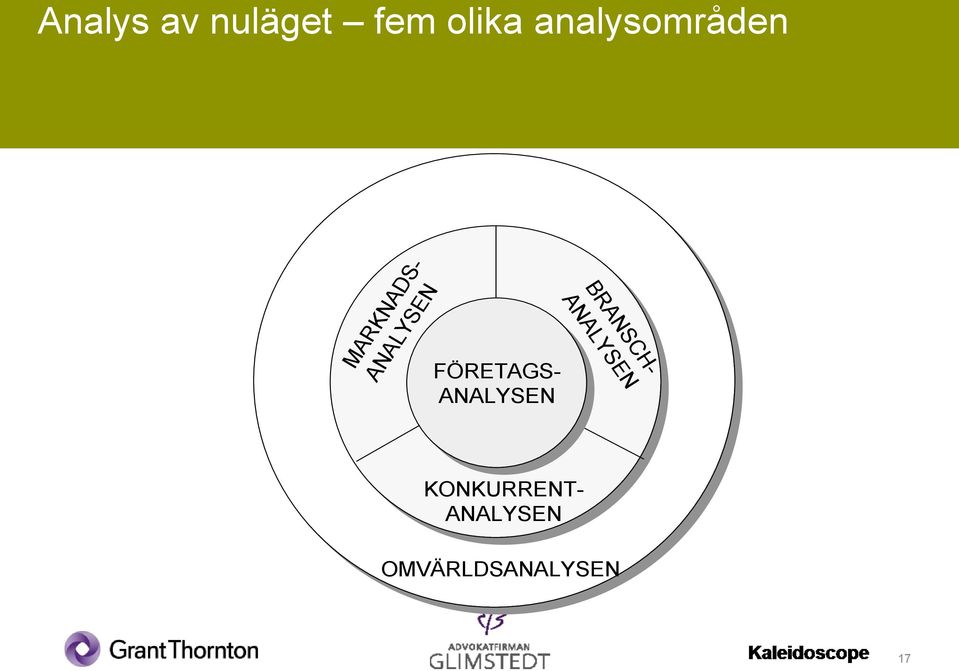 BRANSCH- ANALYSEN FÖRETAGS-