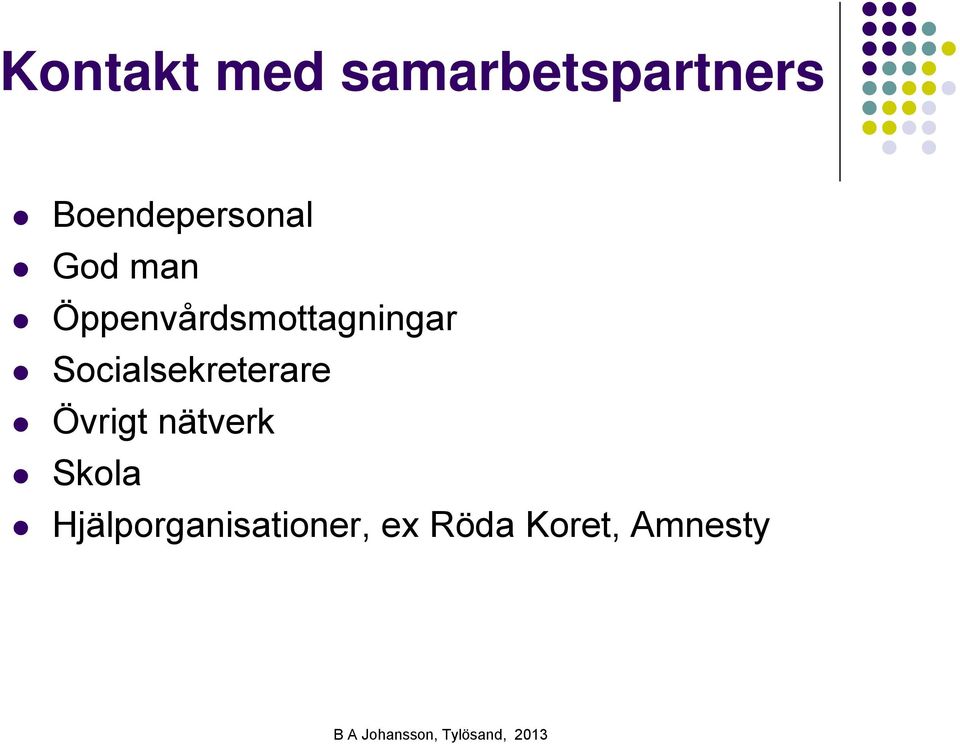 Öppenvårdsmottagningar