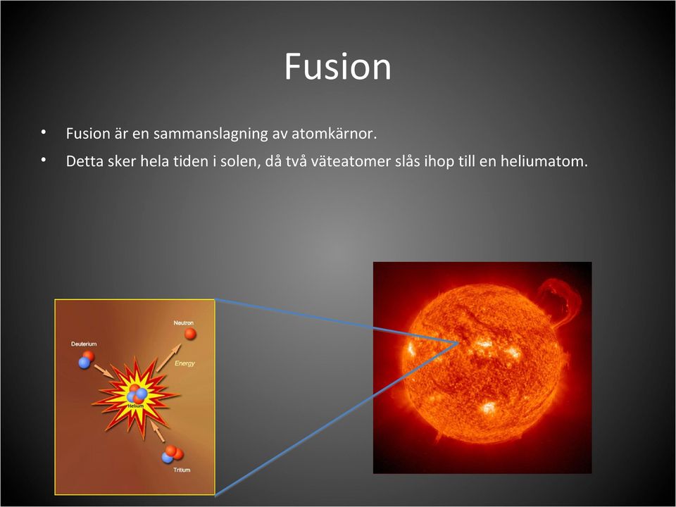 Detta sker hela tiden i solen,