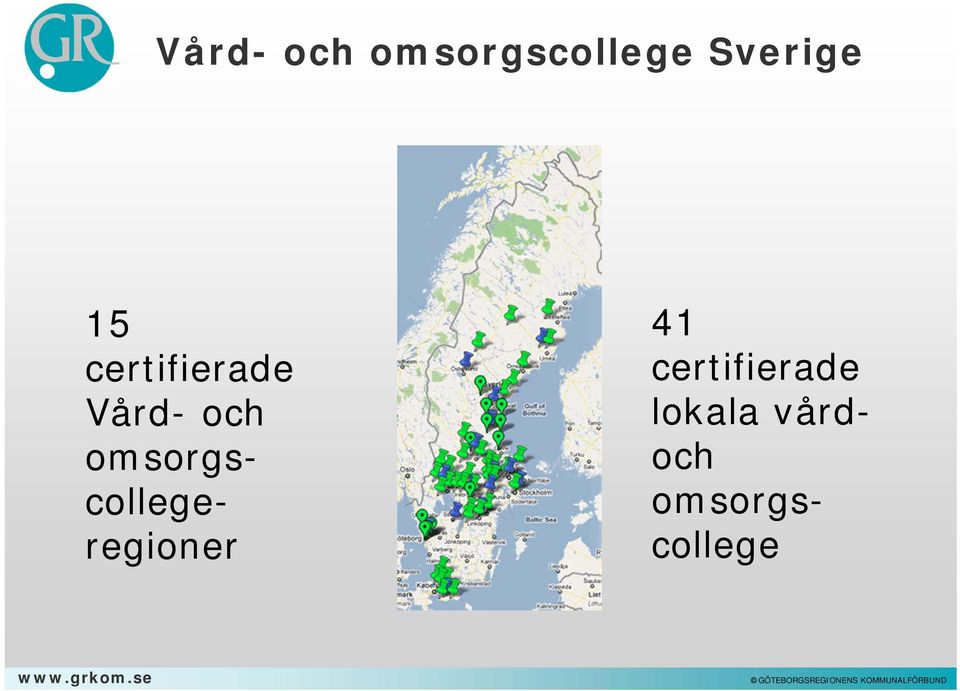 regioner 41 certifierade lokala