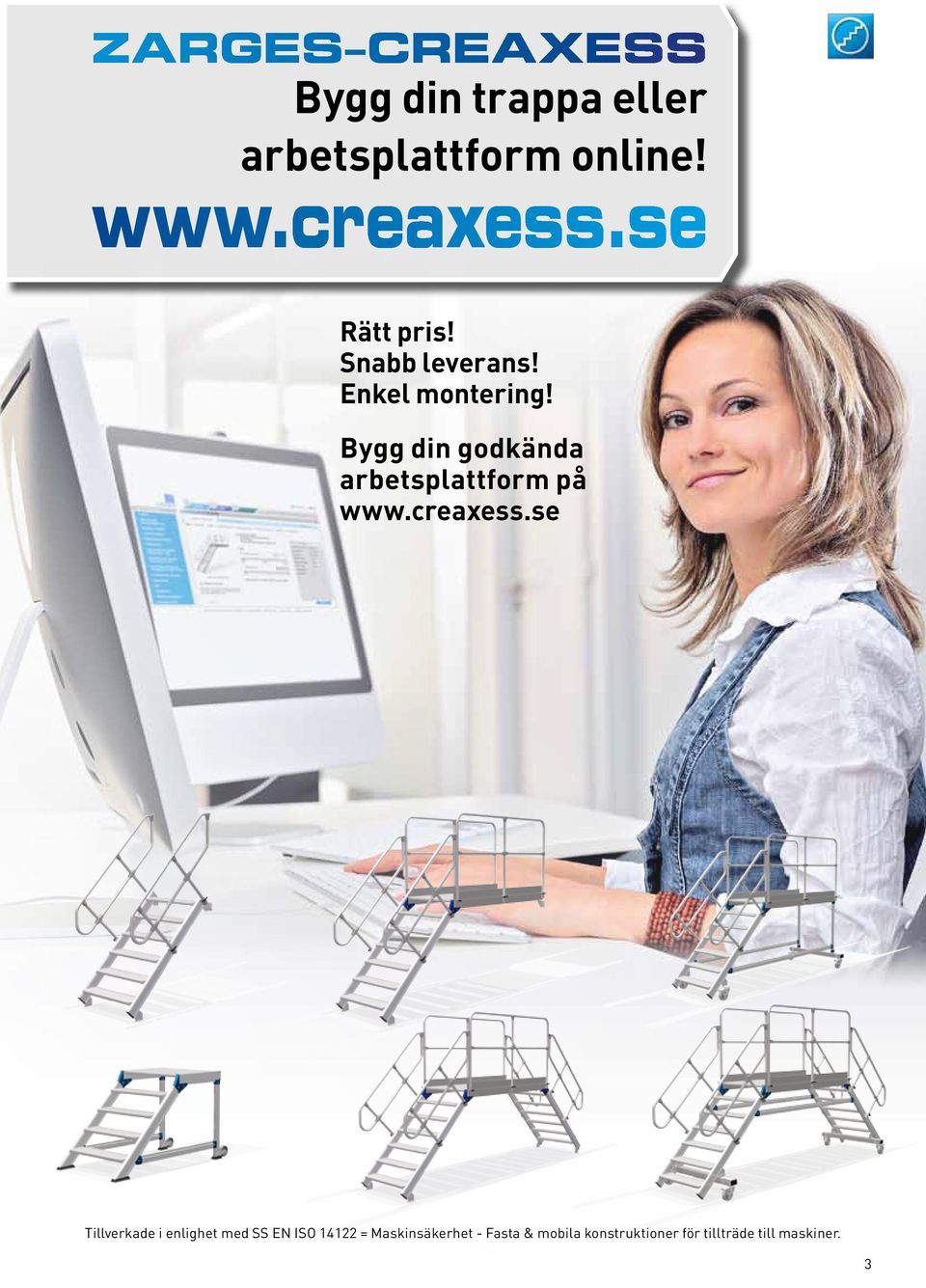 Bygg din godkända arbetsplattform på www.creaxess.