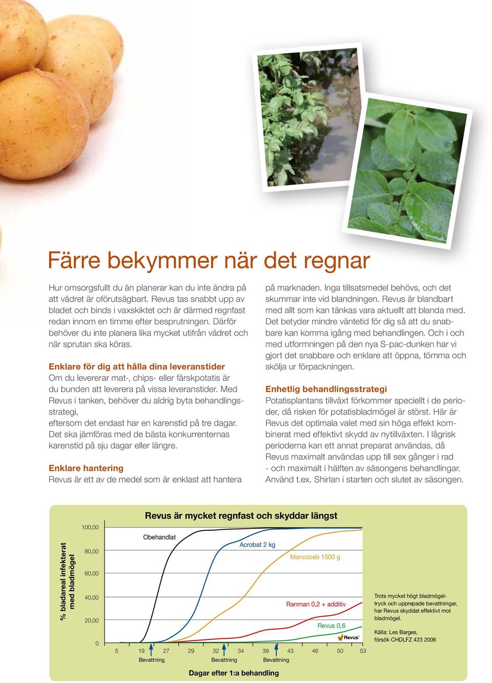 Därför behöver du inte planera lika mycket utifrån vädret och när sprutan ska köras.