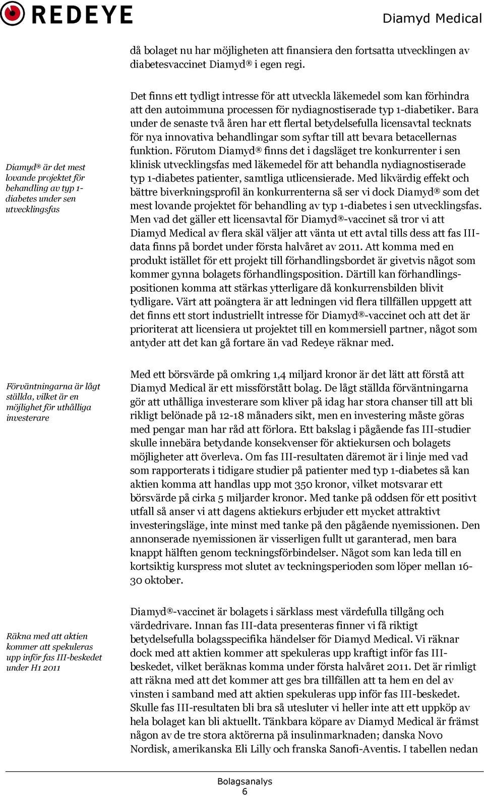processen för nydiagnostiserade typ 1-diabetiker.