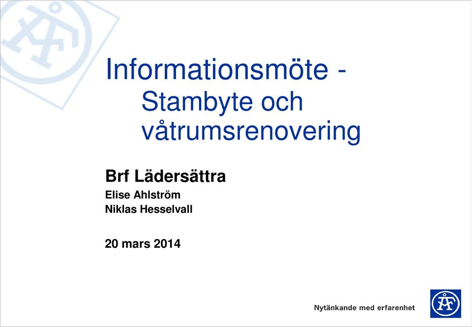 Lädersättra Elise Ahlström