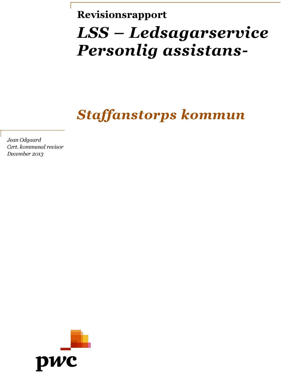 assistans- Staffanstorps