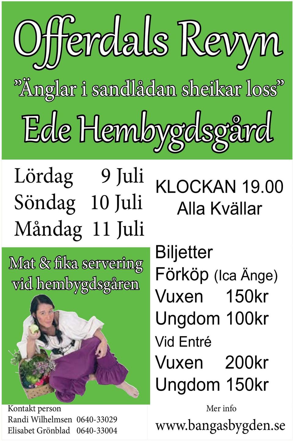 0640-33029 Elisabet Grönblad 0640-33004 KLOCKAN 19.