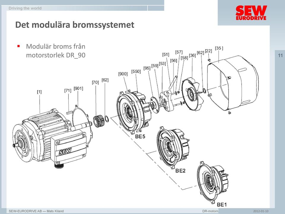 Modulär broms