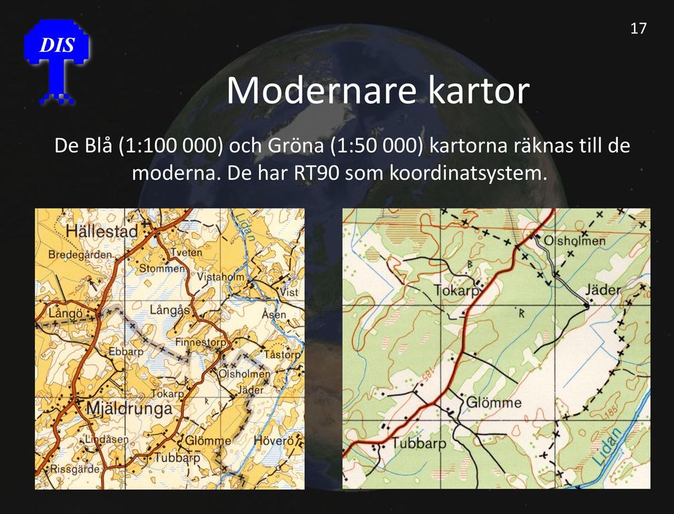 000) kartorna räknas till de