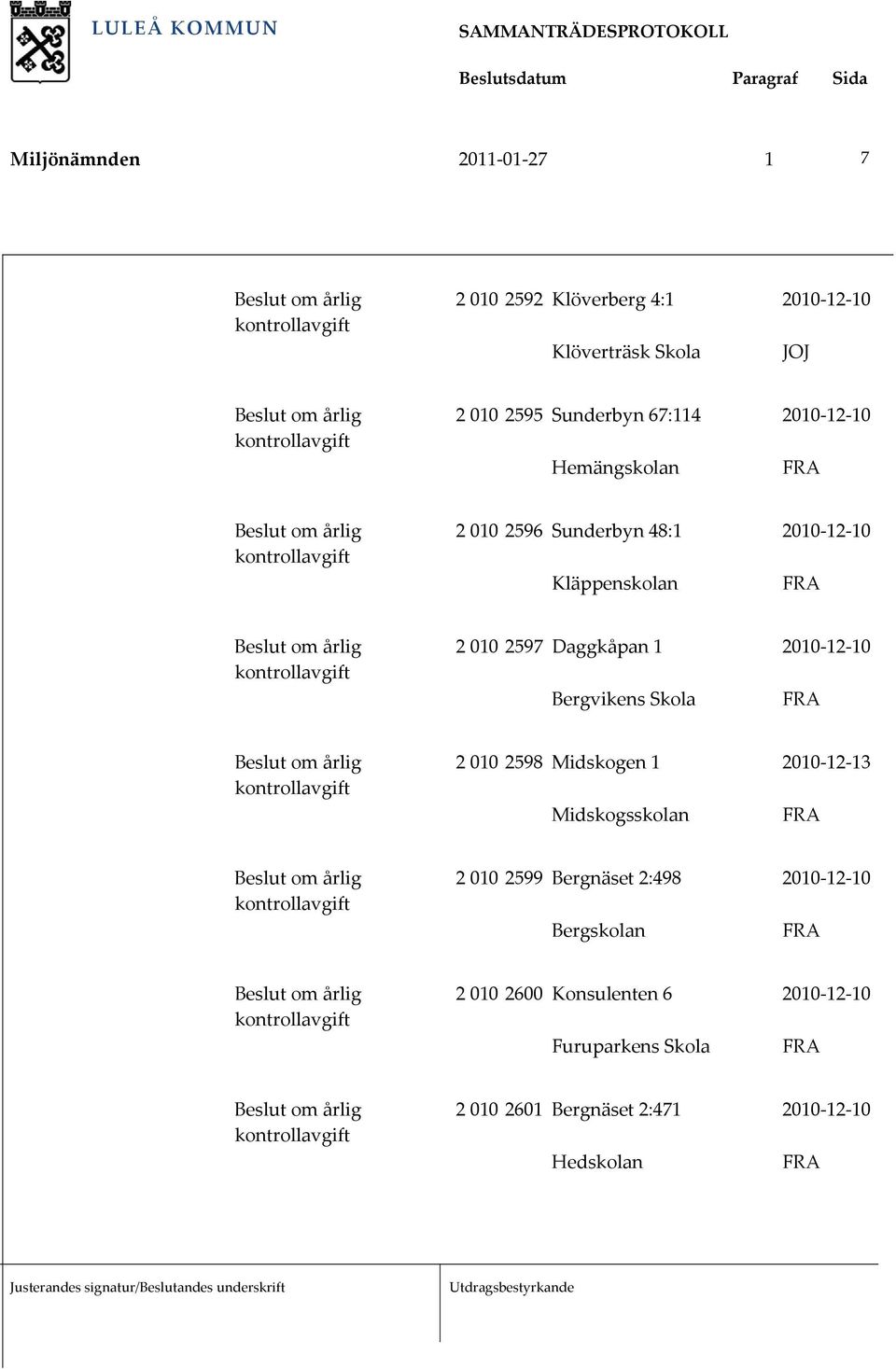 2010 12 10 Bergvikens Skola 2 010 2598 Midskogen 1 2010 12 13 Midskogsskolan 2 010 2599 Bergnäset 2:498 2010