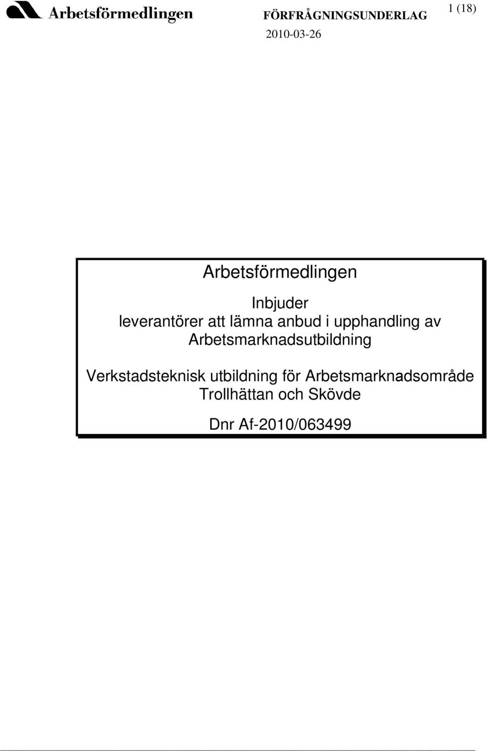 Arbetsmarknadsutbildning Verkstadsteknisk utbildning för