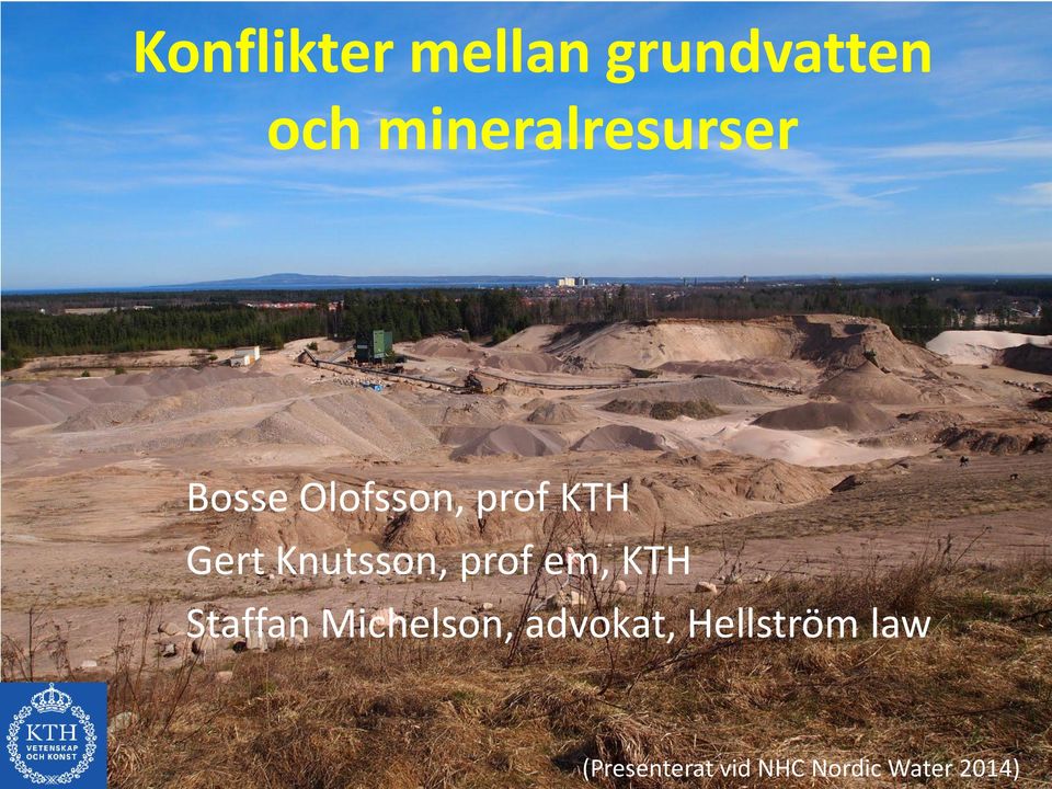 Knutsson, prof em, KTH Staffan Michelson,