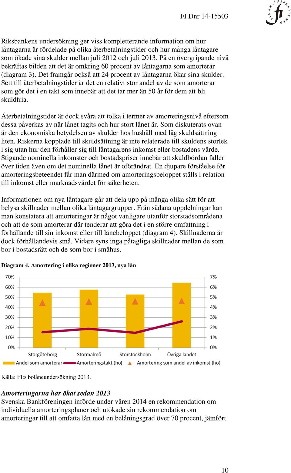 Sett till återbetalningstider är det en relativt stor andel av de som amorterar som gör det i en takt som innebär att det tar mer än 50 år för dem att bli skuldfria.