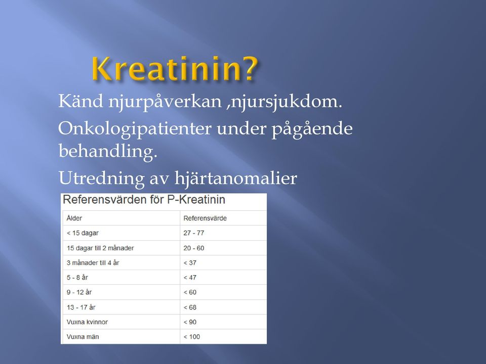 Onkologipatienter under