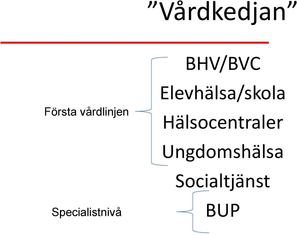 BHV/BVC Elevhälsa/skola