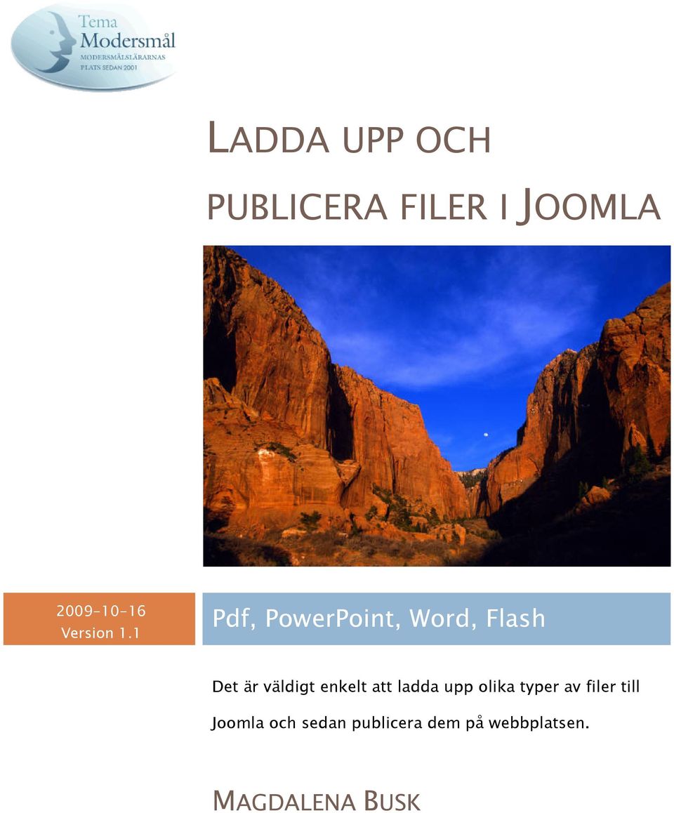 1 Pdf, PowerPoint, Word, Flash Det är väldigt enkelt