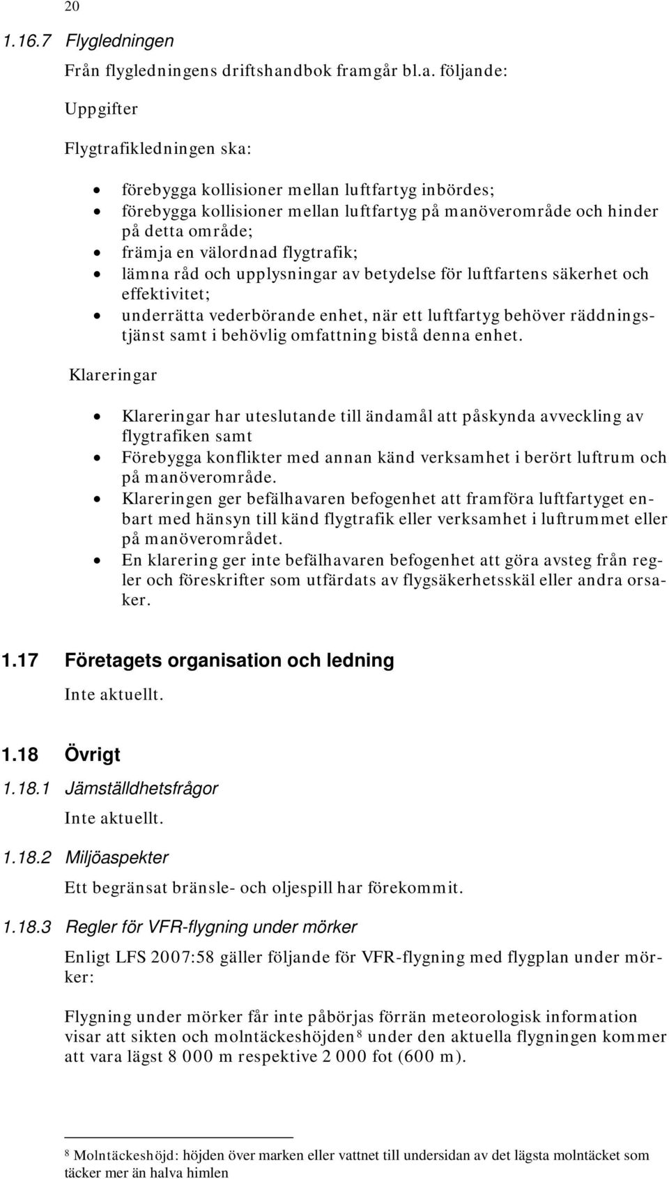 går bl.a.