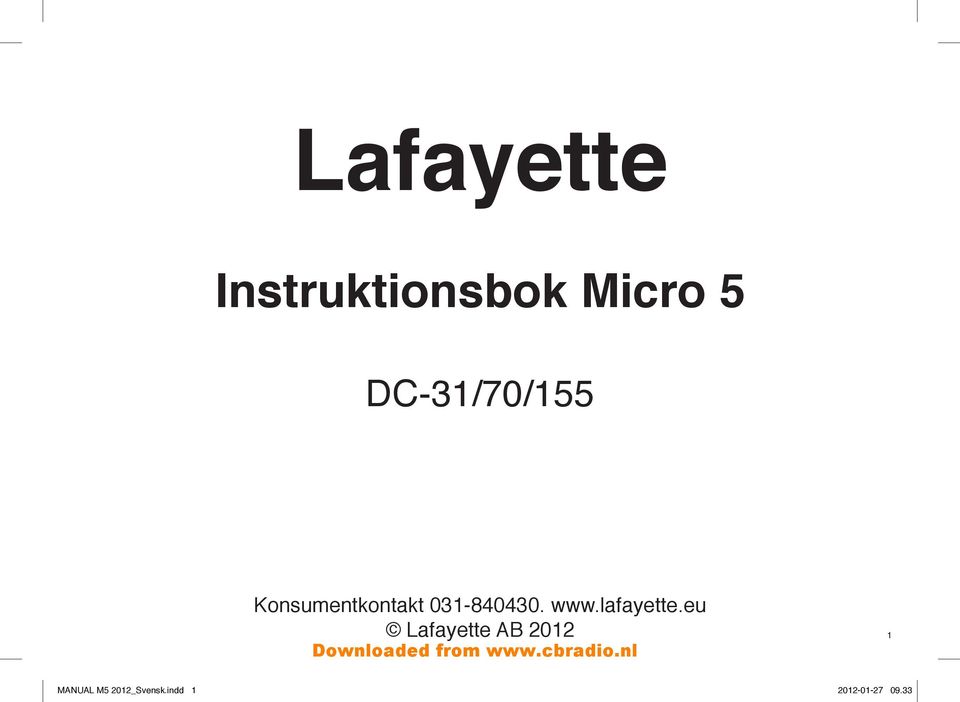 eu Lafayette AB 2012 Downloaded from www.