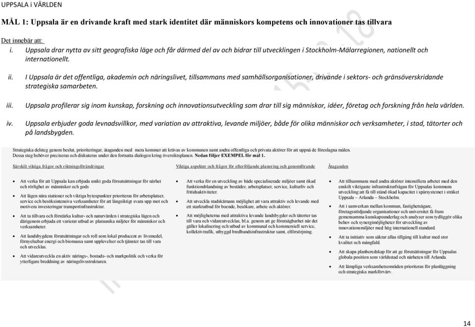 I Uppsala är det offentliga, akademin och näringslivet, tillsammans med samhällsorganisationer, drivande i sektors- och gränsöverskridande strategiska samarbeten.