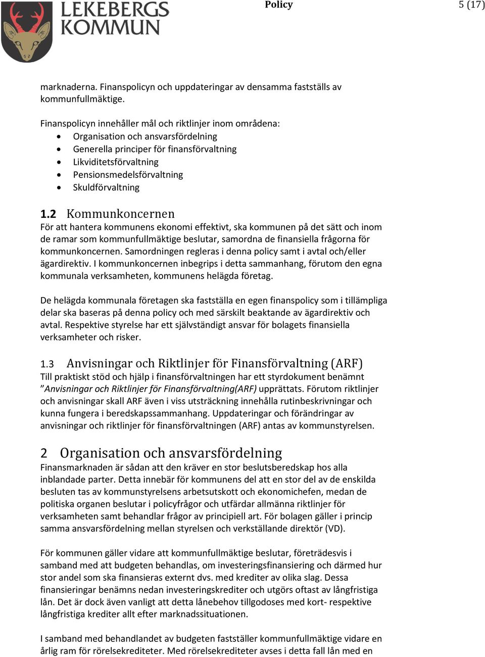 Skuldförvaltning 1.