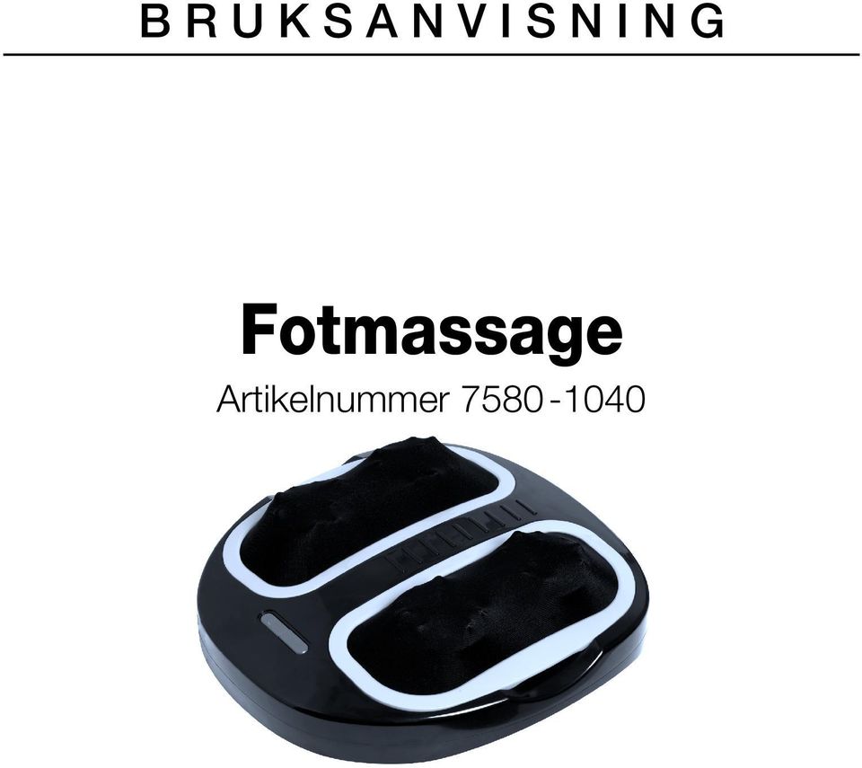 Fotmassage