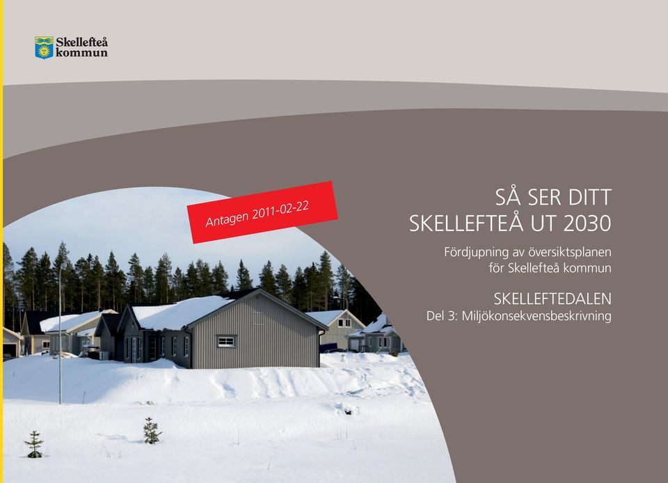 översiktsplanen för Skellefteå kommun