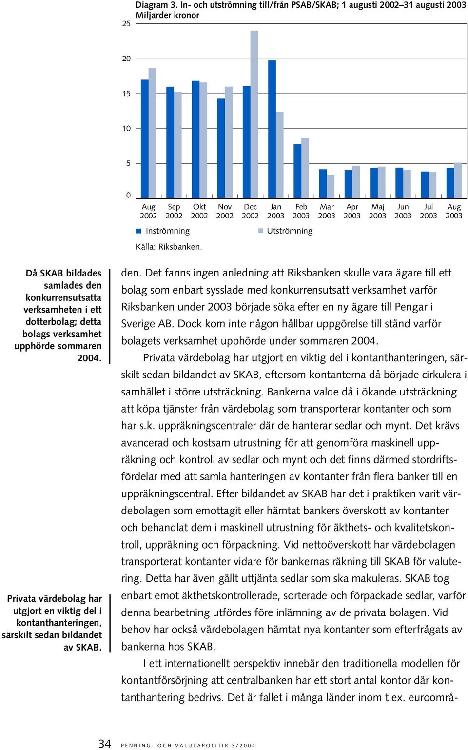 Privata värdebolag har utgjort en viktig del i kontanthanteringen, särskilt sedan bildandet av SKAB. den.