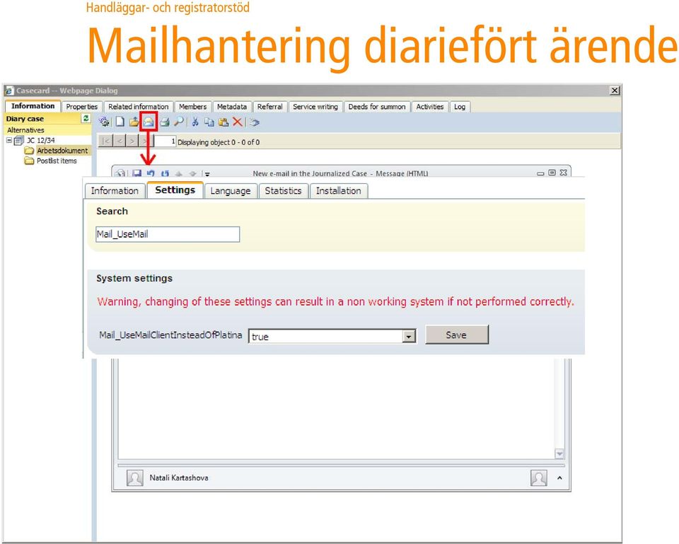 Mailhantering