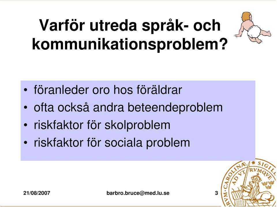 beteendeproblem riskfaktor för skolproblem