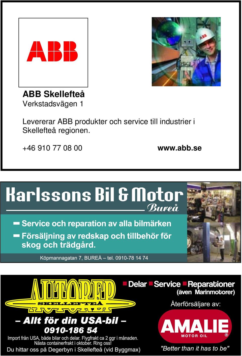 service till industrier i