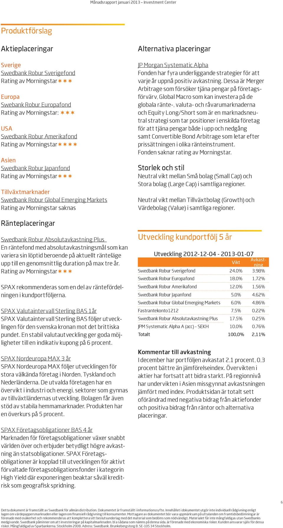 räntefond med absolutavkastningsmål som kan variera sin löptid beroende på aktuellt ränteläge upp till en genomsnittlig duration på max tre år.