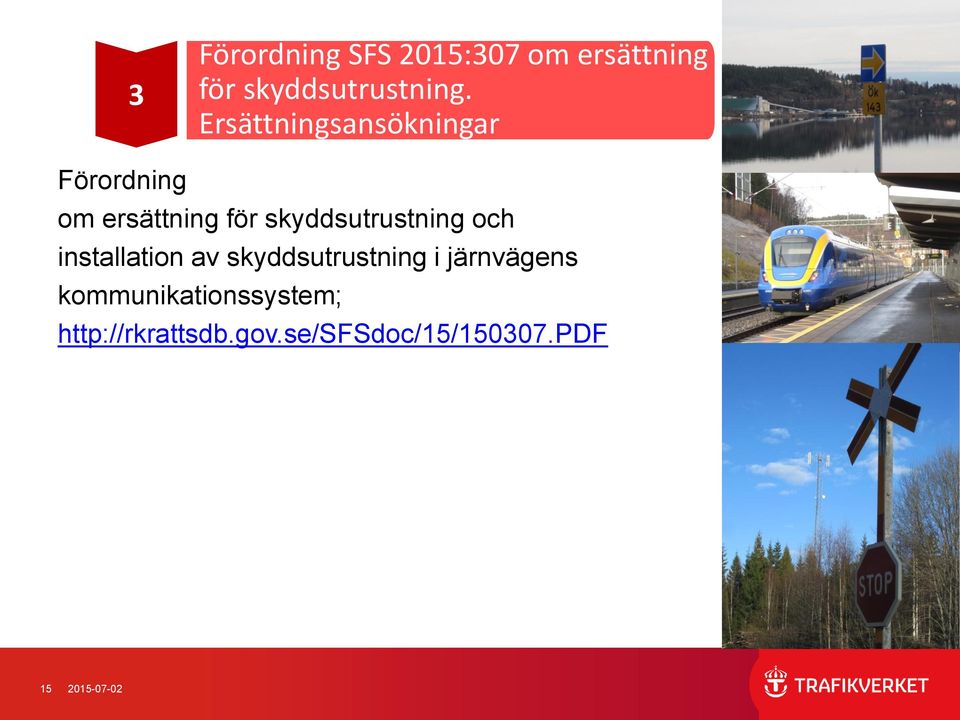 skyddsutrustning och installation av skyddsutrustning i