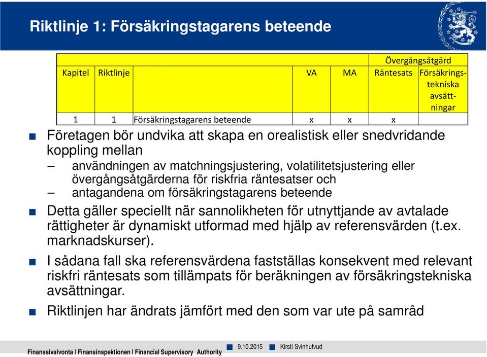 beteende Detta gäller speciellt när sannolikheten för utnyttjande av avtalade rättigheter är dynamiskt utformad med hjälp av referensvärden (t.ex. marknadskurser).