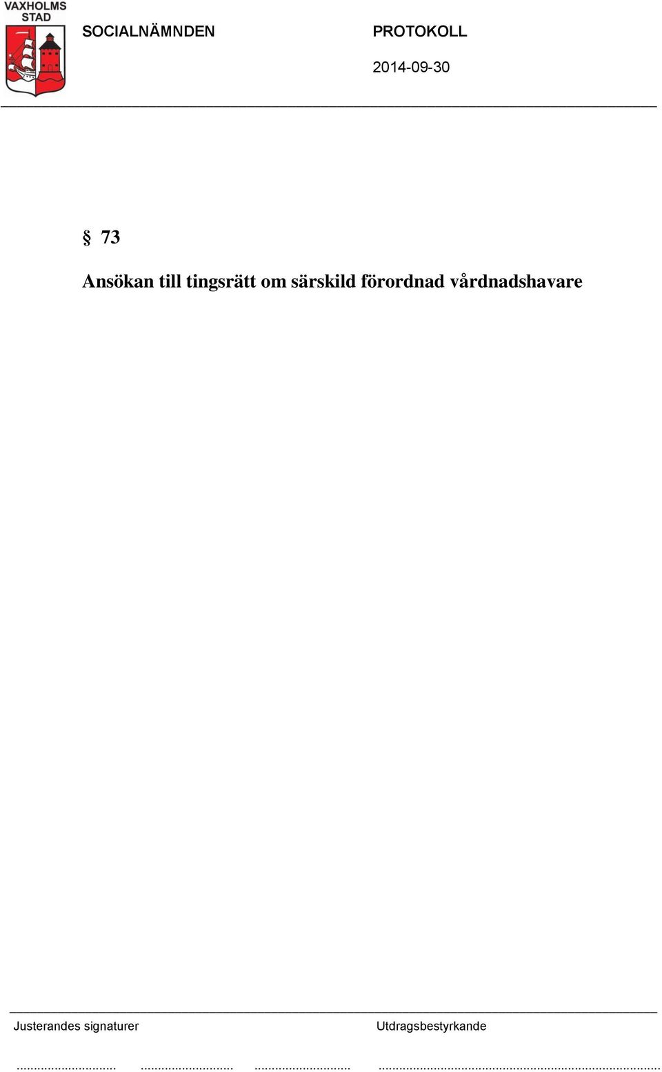 särskild