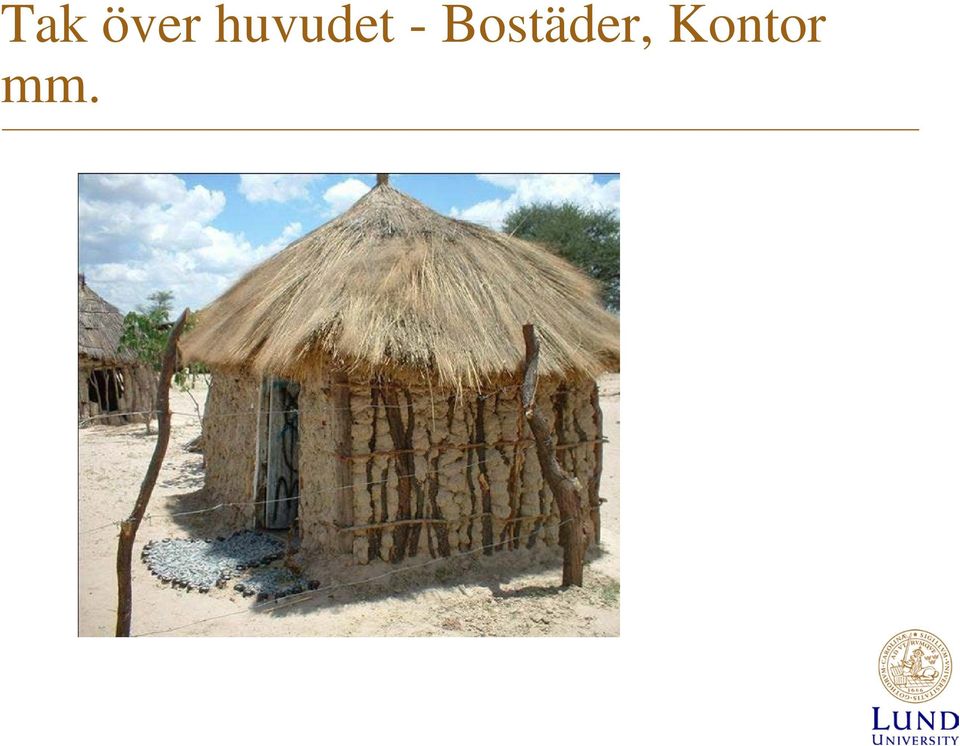 Bostäder,