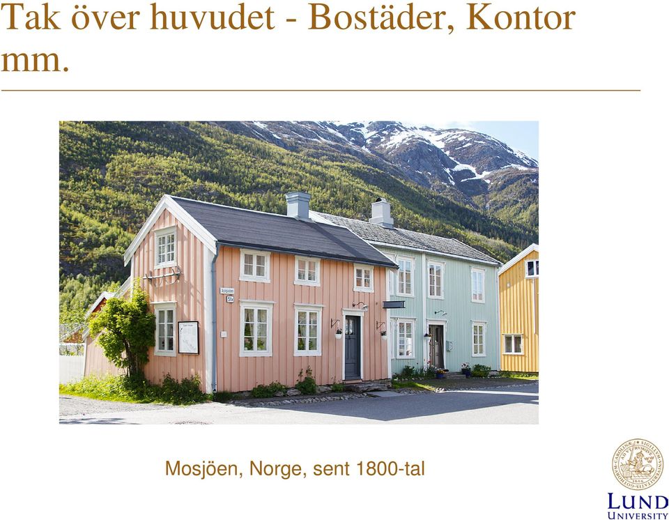 Kontor mm.