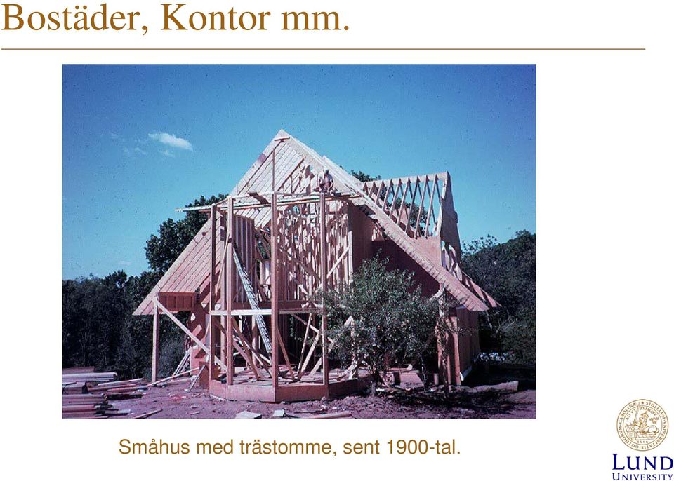 Småhus med