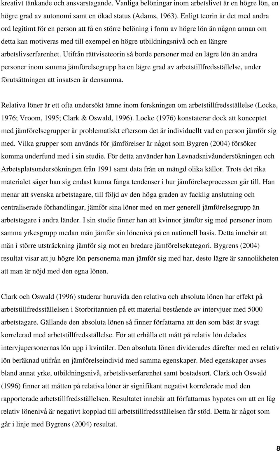 arbetslivserfarenhet.