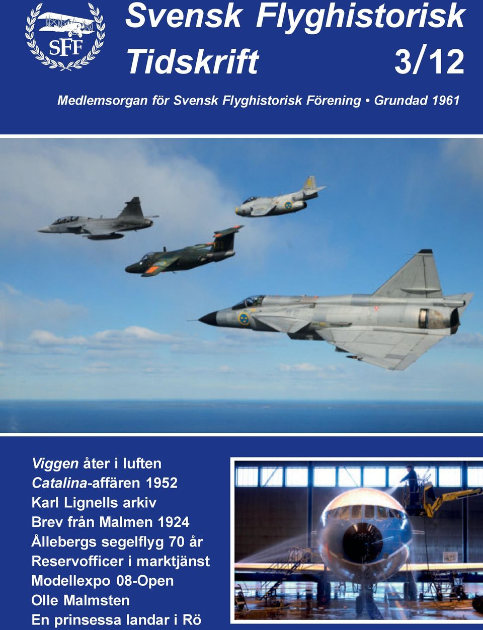 Catalina-affären 1952 Karl Lignells arkiv Brev från Malmen 1924