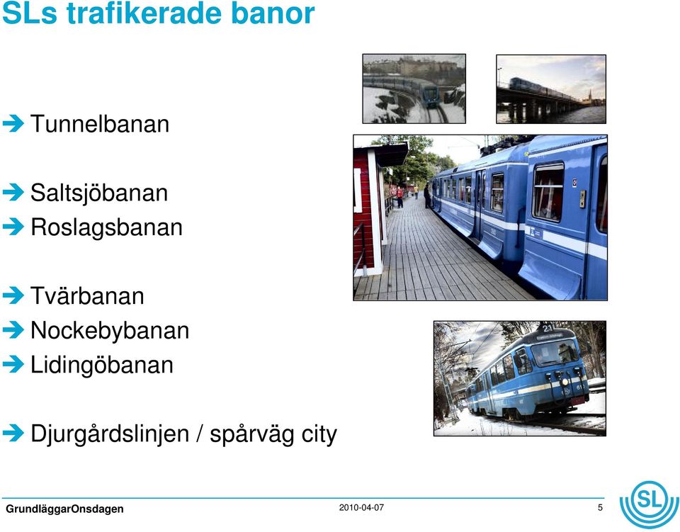 Tvärbanan Nockebybanan