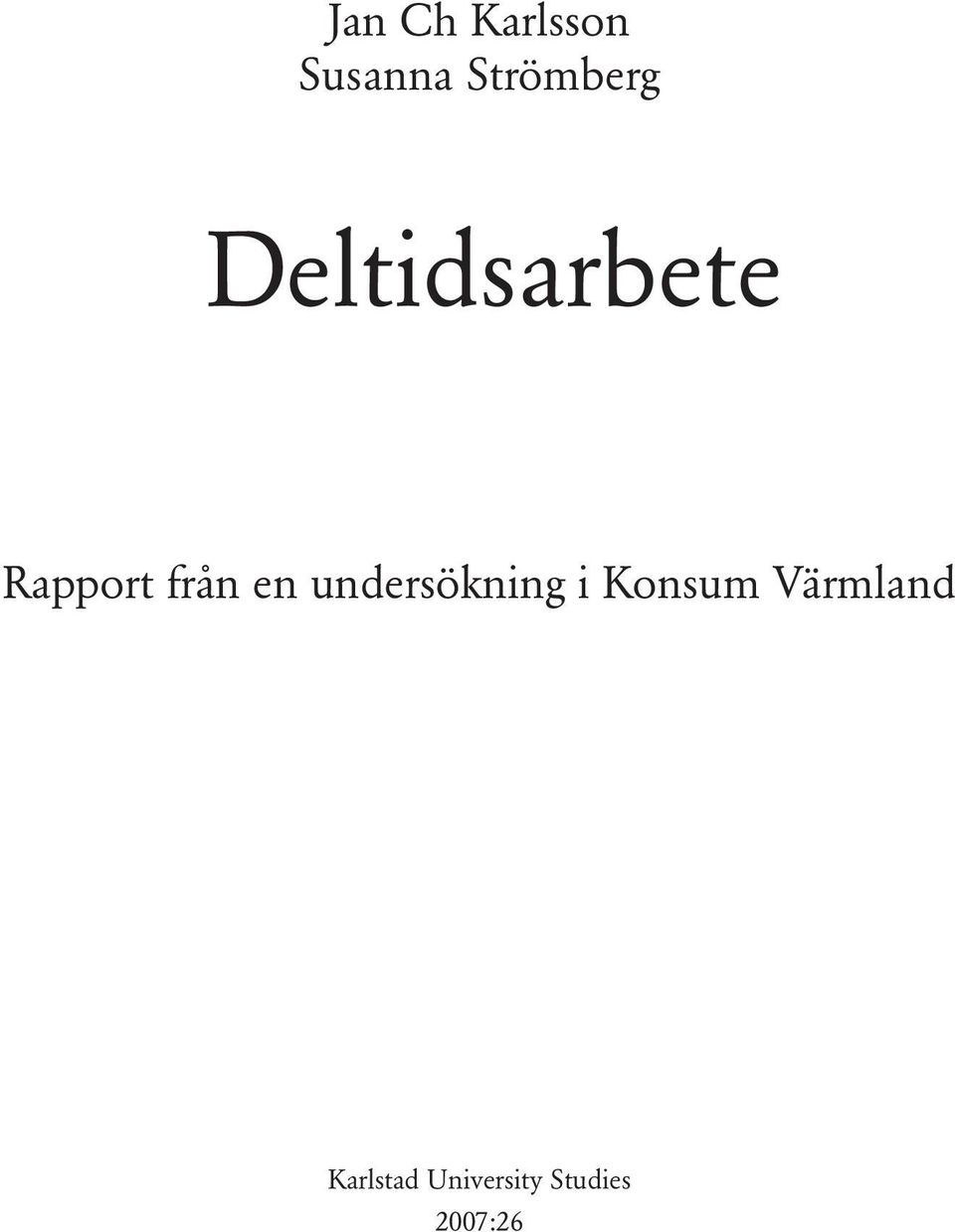 från en undersökning i Konsum