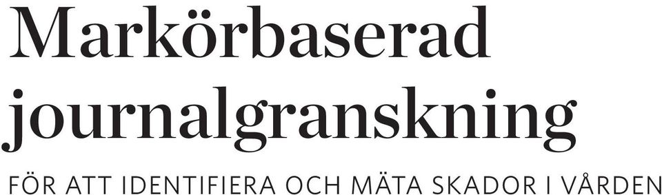 FÖR ATT