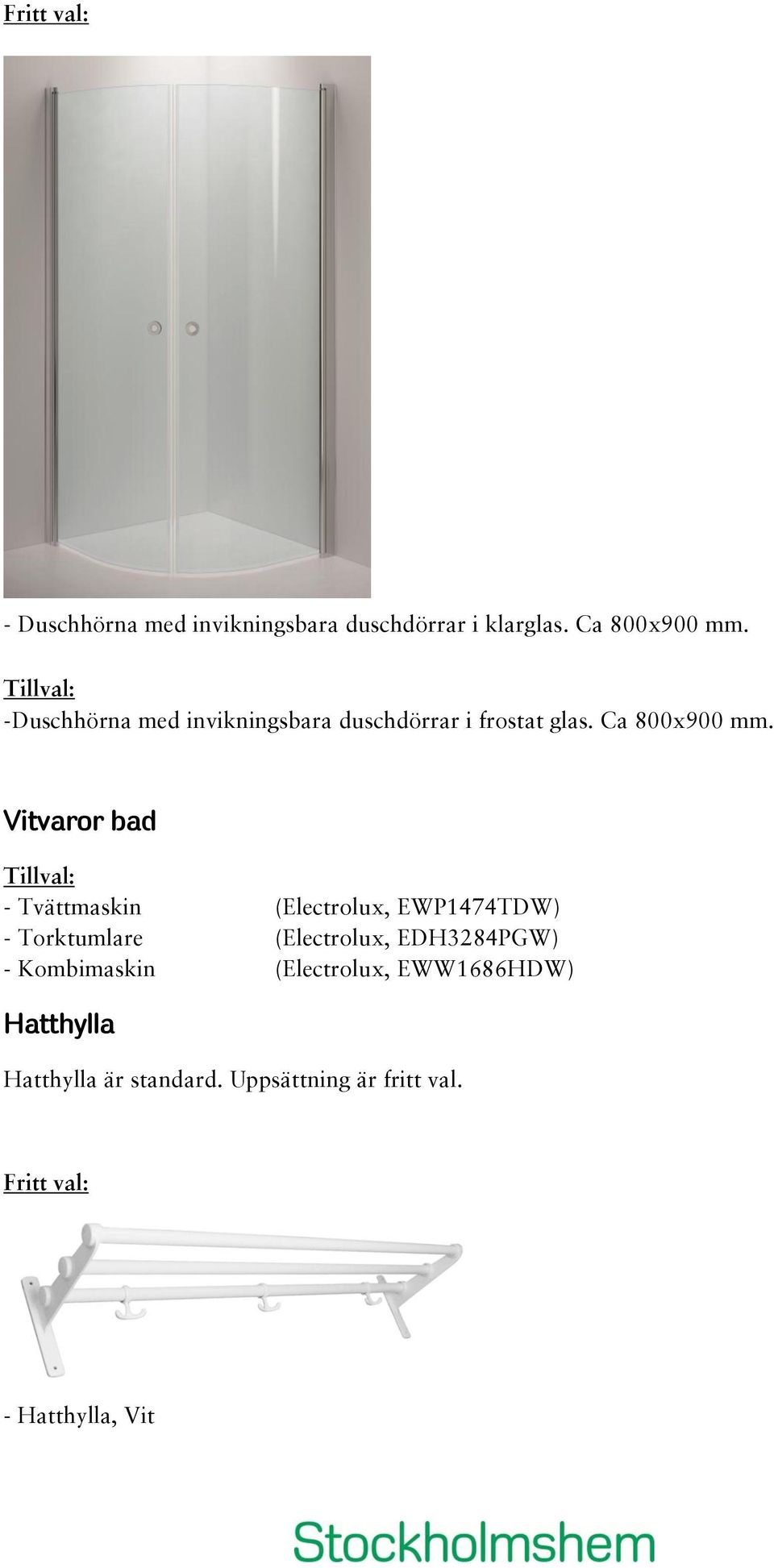 Vitvaror bad - Tvättmaskin (Electrolux, EWP1474TDW) - Torktumlare (Electrolux,