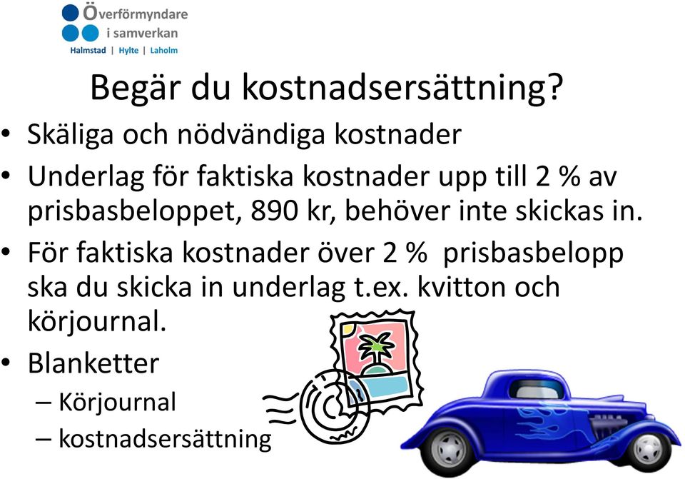 % av prisbasbeloppet, 890 kr, behöver inte skickas in.