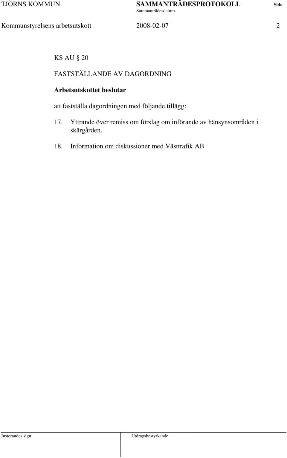 följande tillägg: 17.