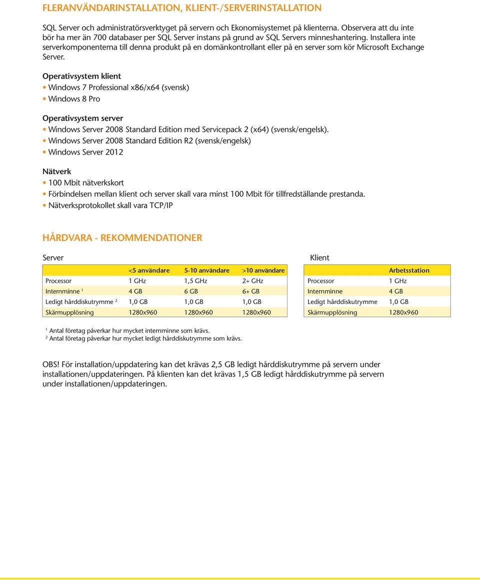 Installera inte serverkomponenterna till denna produkt på en domänkontrollant eller på en server som kör Microsoft Exchange Server.